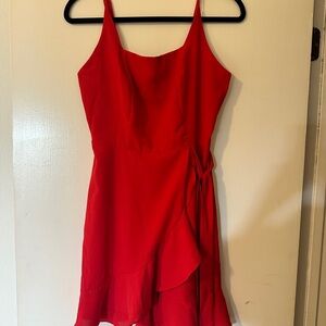 Elegant Red Women's Dress